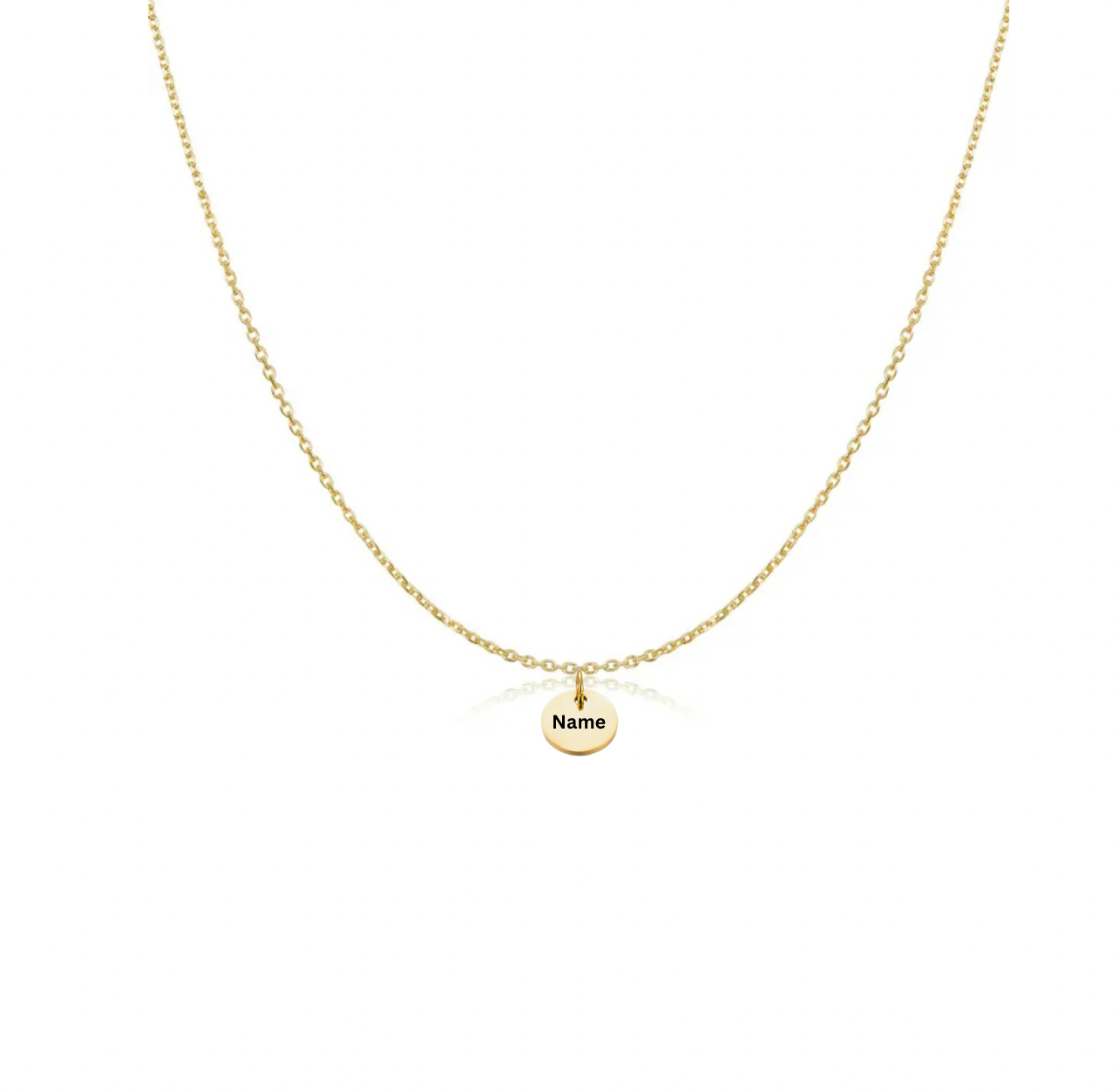 Laser Engraved Necklace-Name or Initial