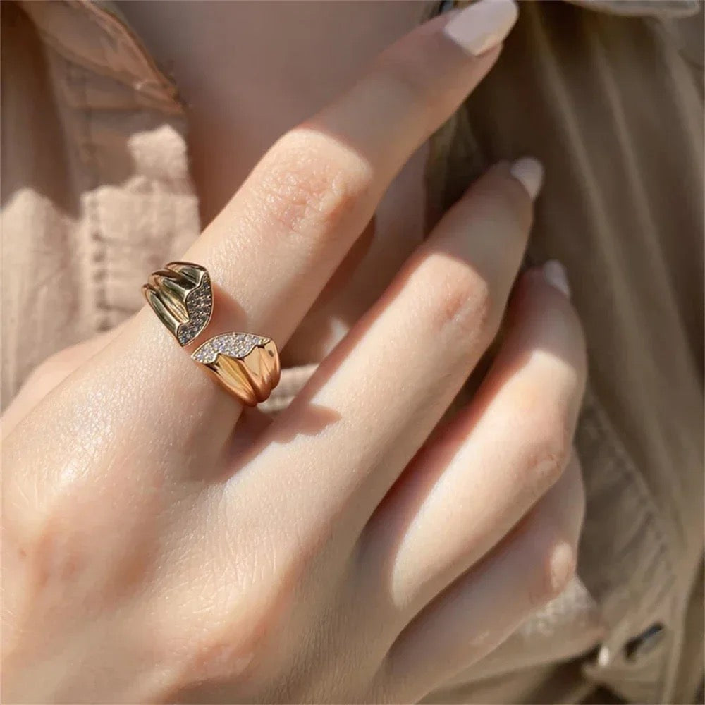 Wing Ring-Gold