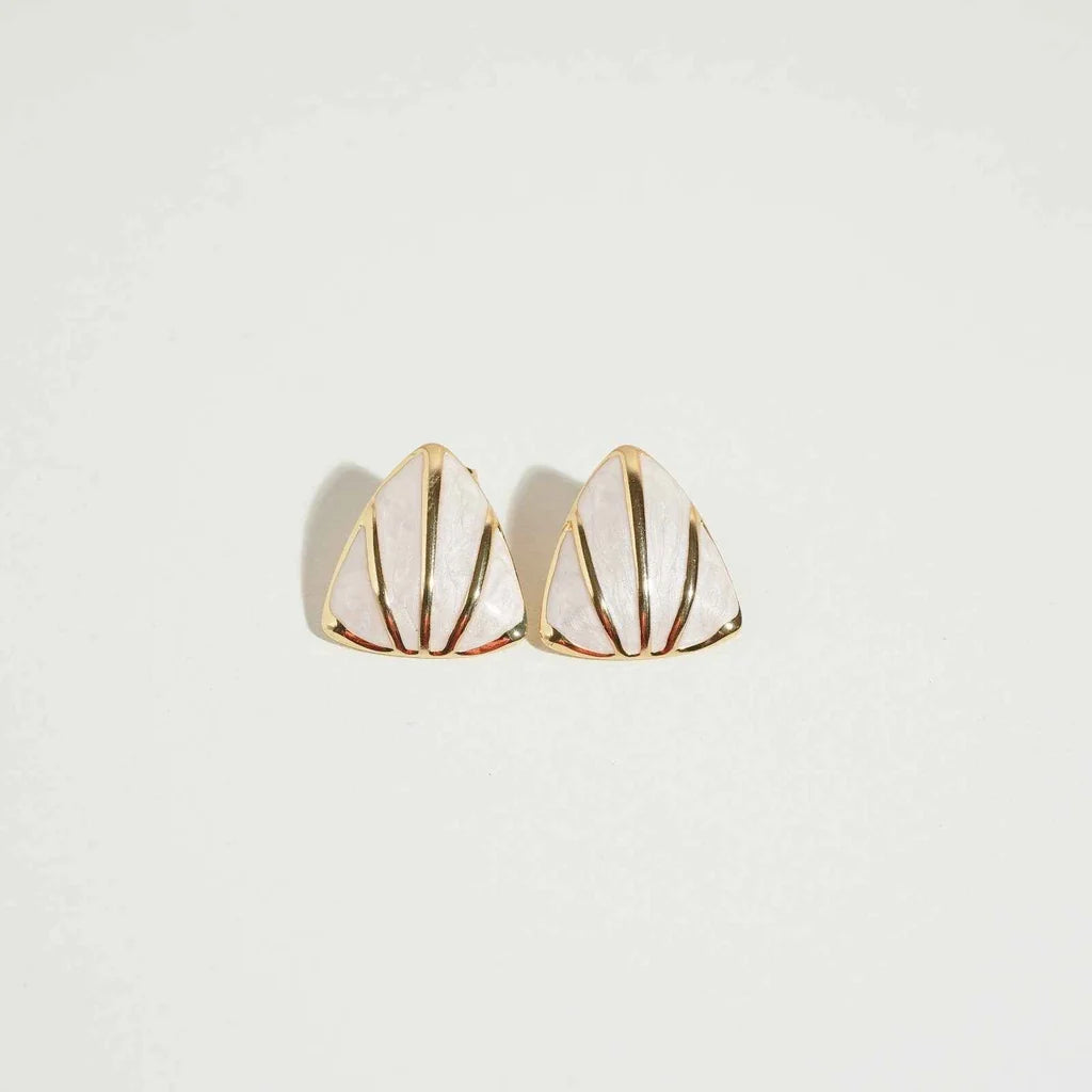 Golden Wave Earrings