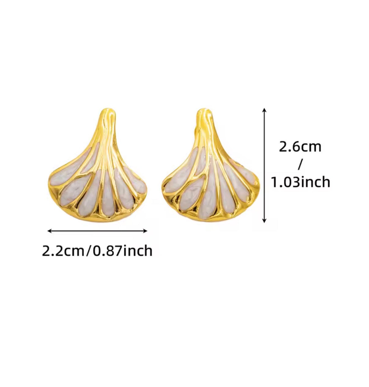 Shell Drops-Studs